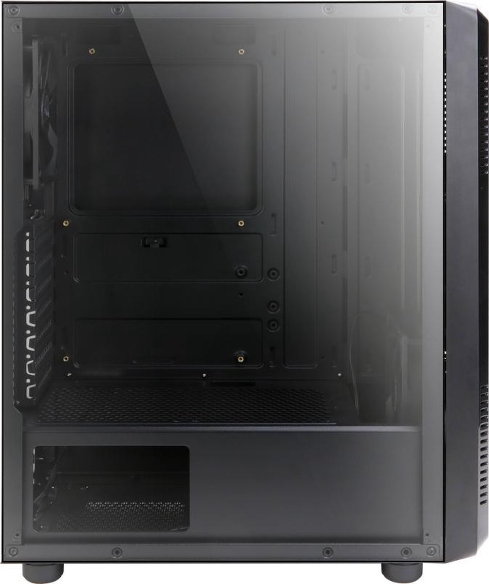 Zalman S4 Zwart - Behuizing Zonder Voeding - Middelgrote Toren - Atx-Formaat - afbeelding 2