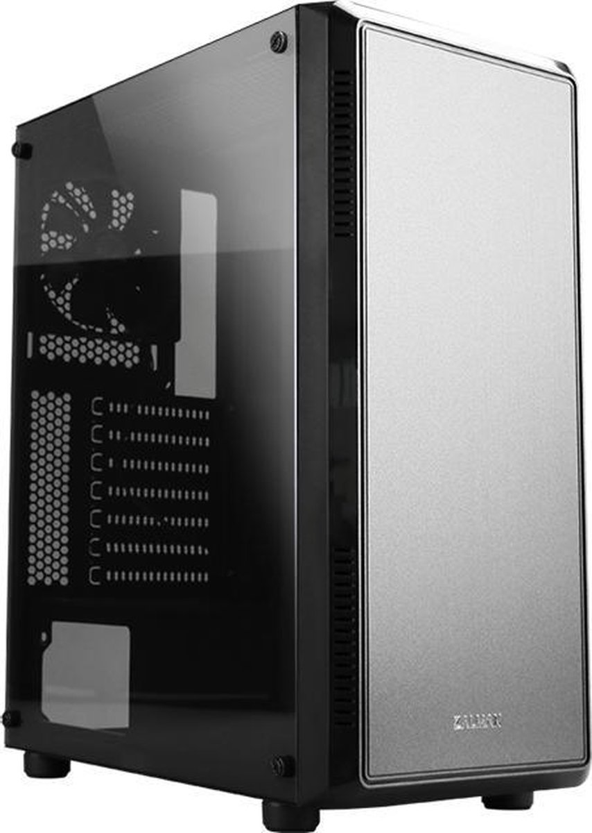 Zalman S4 Zwart - Behuizing Zonder Voeding - Middelgrote Toren - Atx-Formaat - afbeelding 3