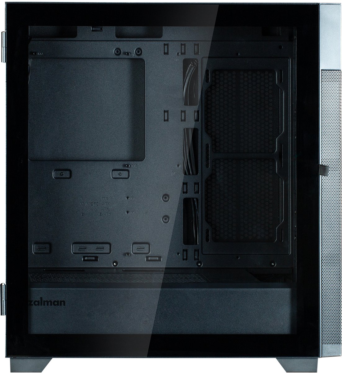 S5 Neo Black Midi Tower Behuizing (Zwart) - afbeelding 4