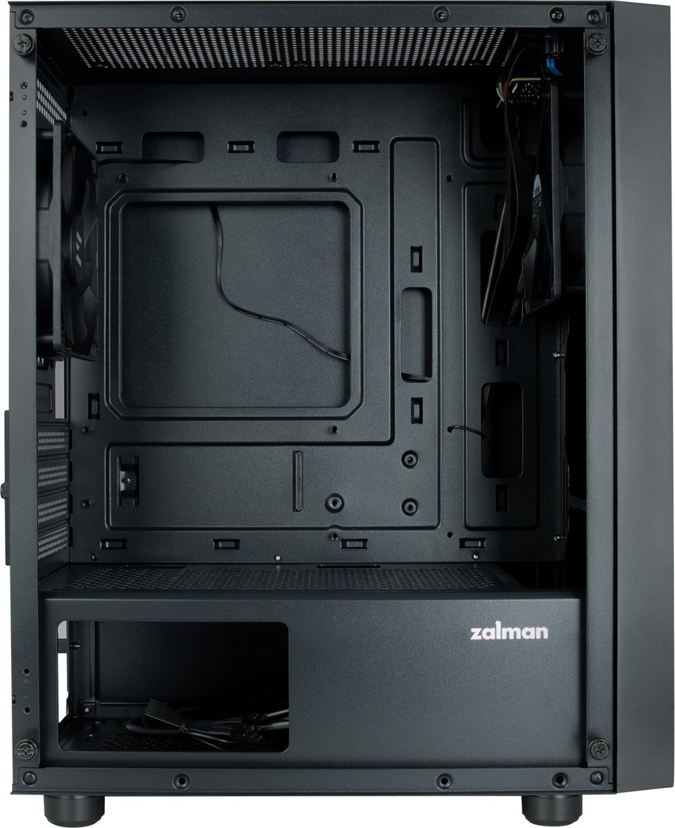 T3 Plus, Matx Mini-Tower, Steel, Plastic, Tempered Glass, 355(D) X 206(W) X 422(H)Mm - afbeelding 3