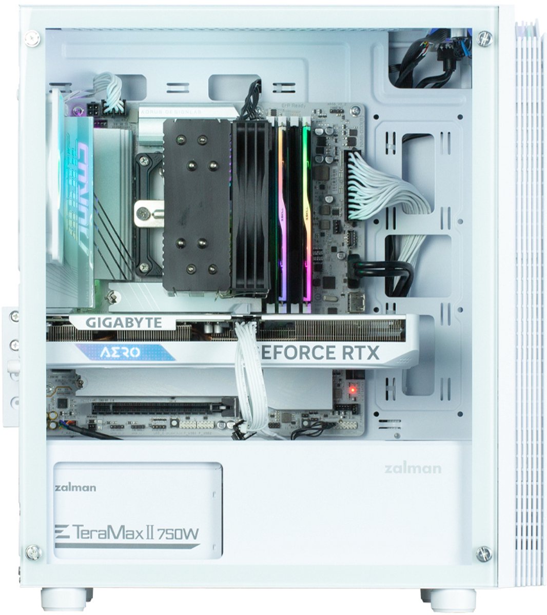 Zalman T4 Plus Mini Tower Wit behuizing - afbeelding 2
