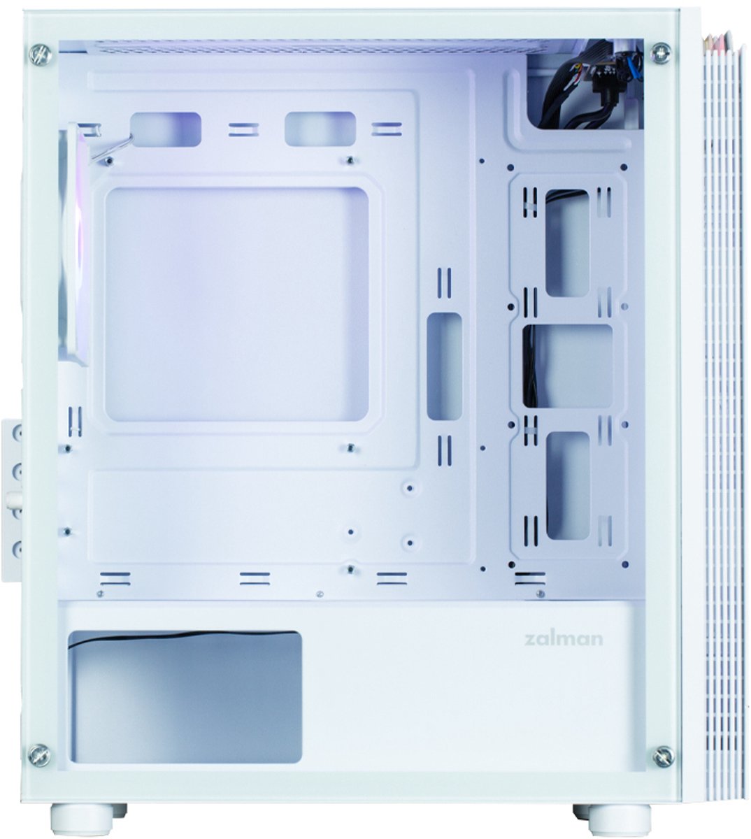 Zalman T4 Plus Mini Tower Wit behuizing - afbeelding 3