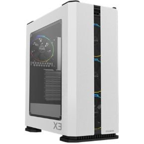 Zalman - X3 Wit (Rgb) Box Zonder Voeding - Medium Toren - Atx-Formaat behuizing