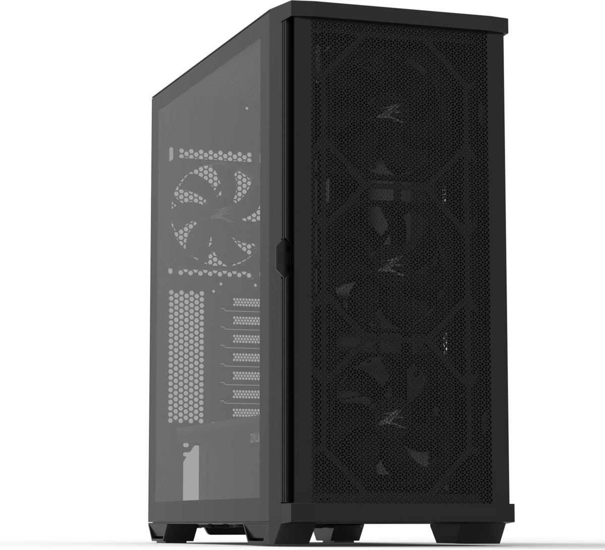 Zalman Z10 Computerbehuizing Midi Tower Zwart - afbeelding 4