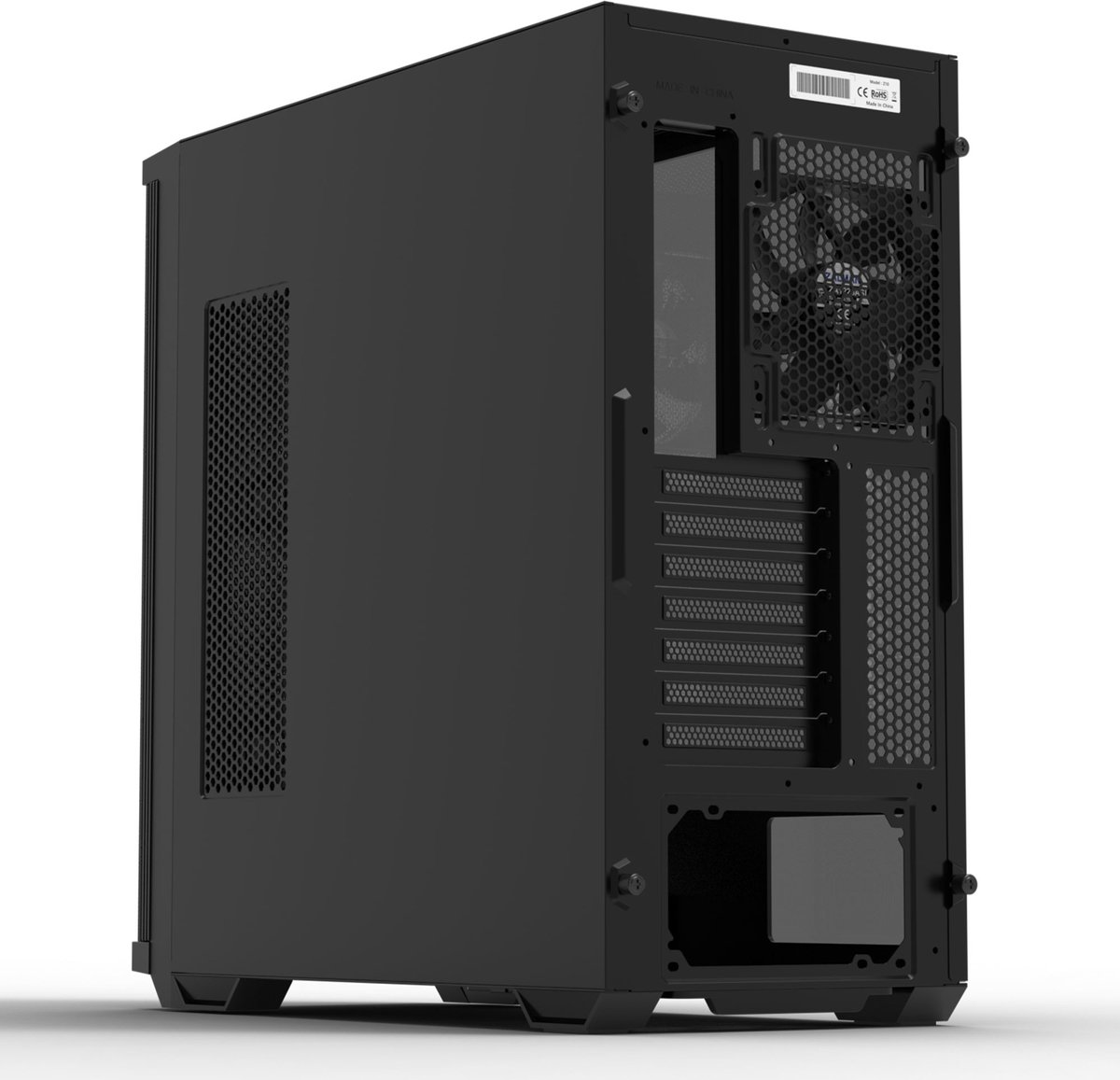Zalman Z10 Computerbehuizing Midi Tower Zwart - afbeelding 5