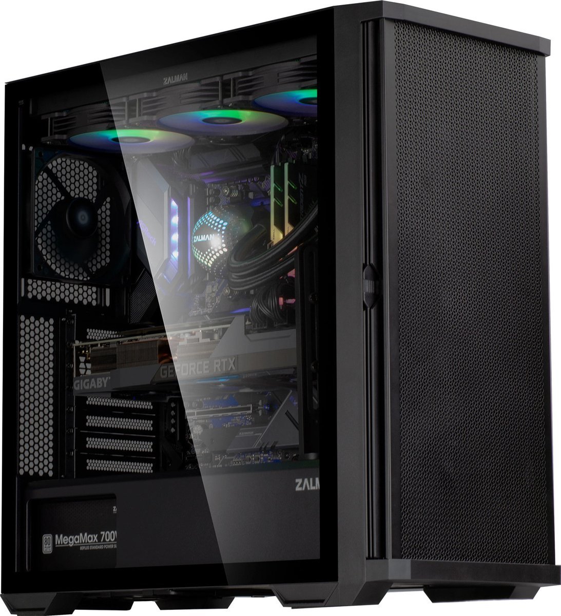 Zalman Z10 Computerbehuizing Midi Tower Zwart