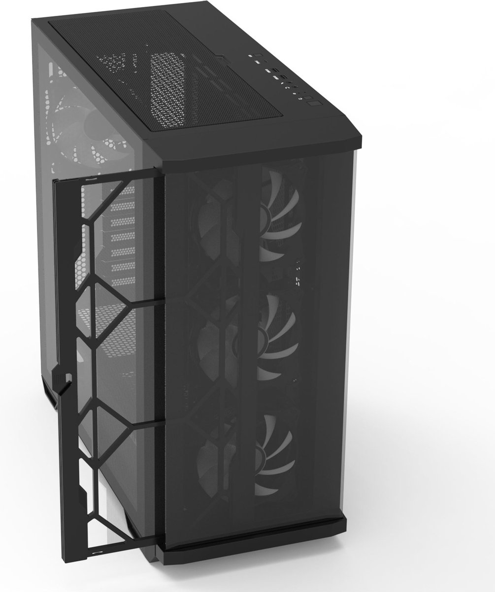 Zalman Z10 Duo Computerbehuizing Midi Tower Zwart - afbeelding 5