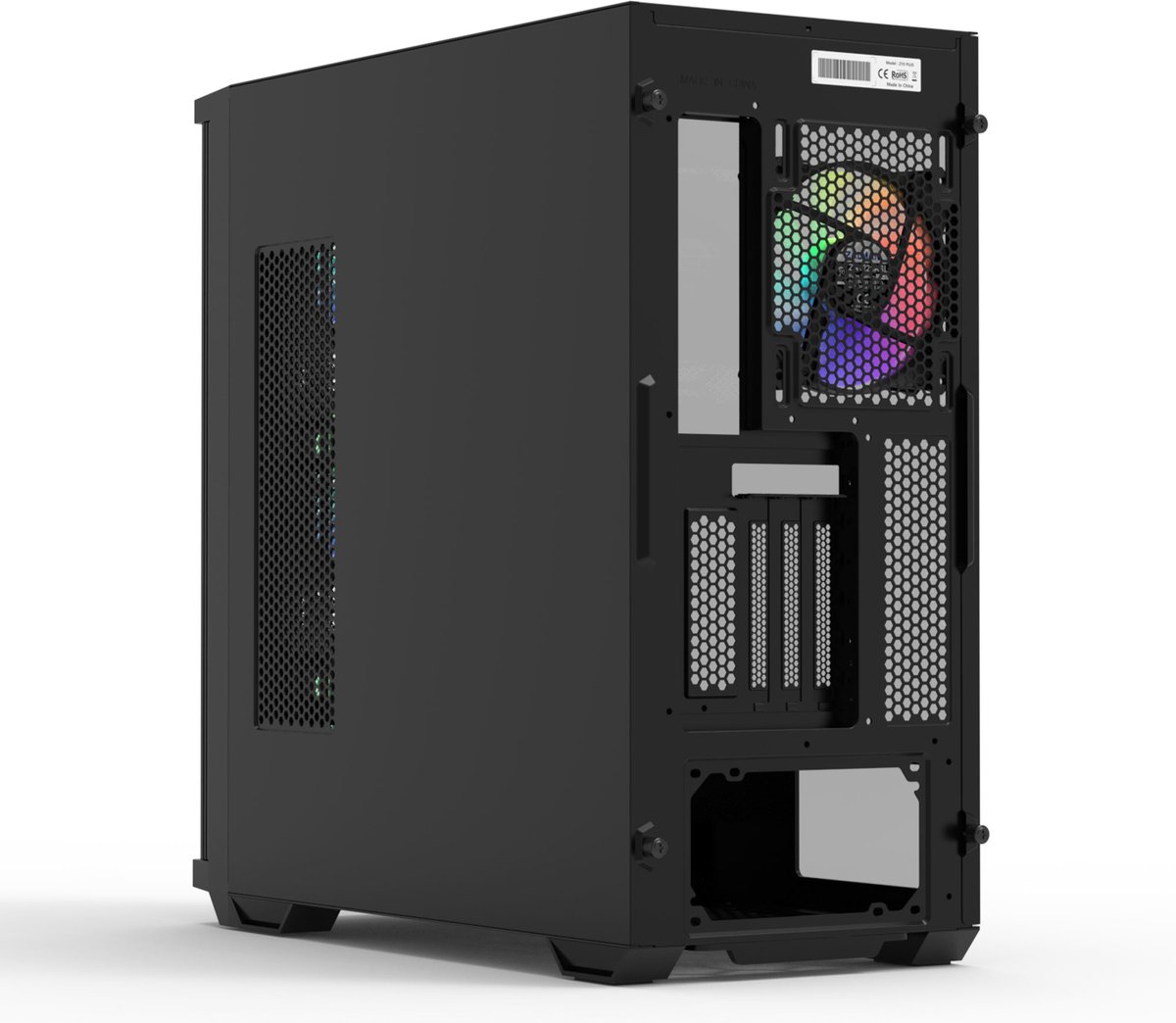 Zalman Z10 Duo Computerbehuizing Midi Tower Zwart - afbeelding 6