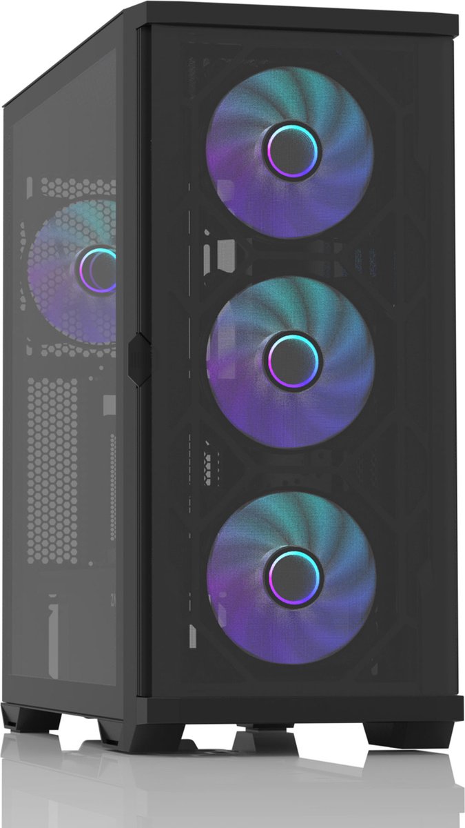 Zalman Z10 Duo Computerbehuizing Midi Tower Zwart - afbeelding 7