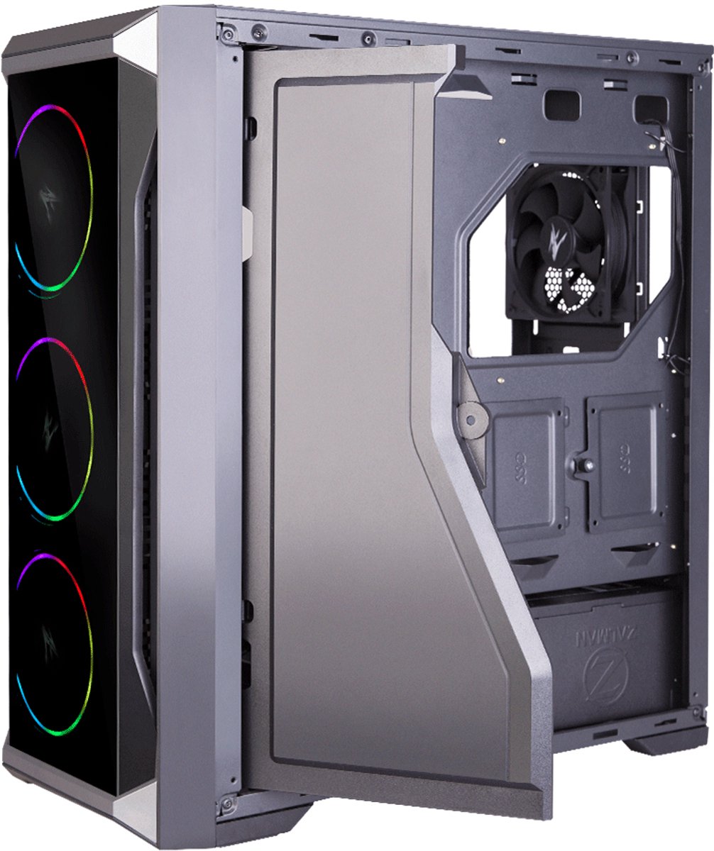 Z8 TG Mid Tower Behuizing - afbeelding 2