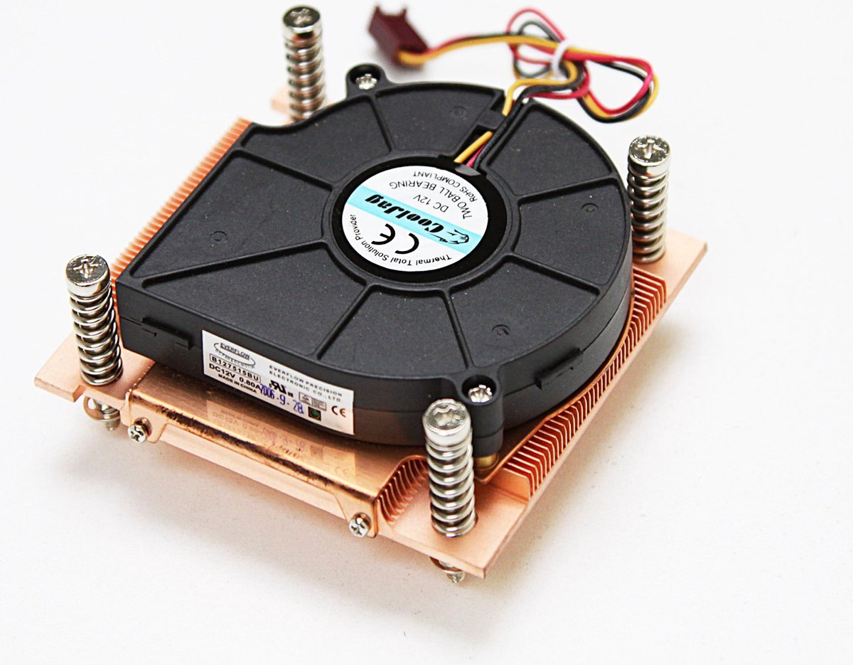 Cooljag JAC72LC (Oak-7) 1U Copper CPU Cooler - afbeelding 3