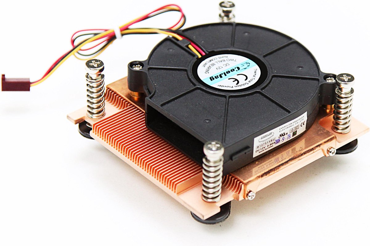 Cooljag JAC72LC (Oak-7) 1U Copper CPU Cooler - afbeelding 4