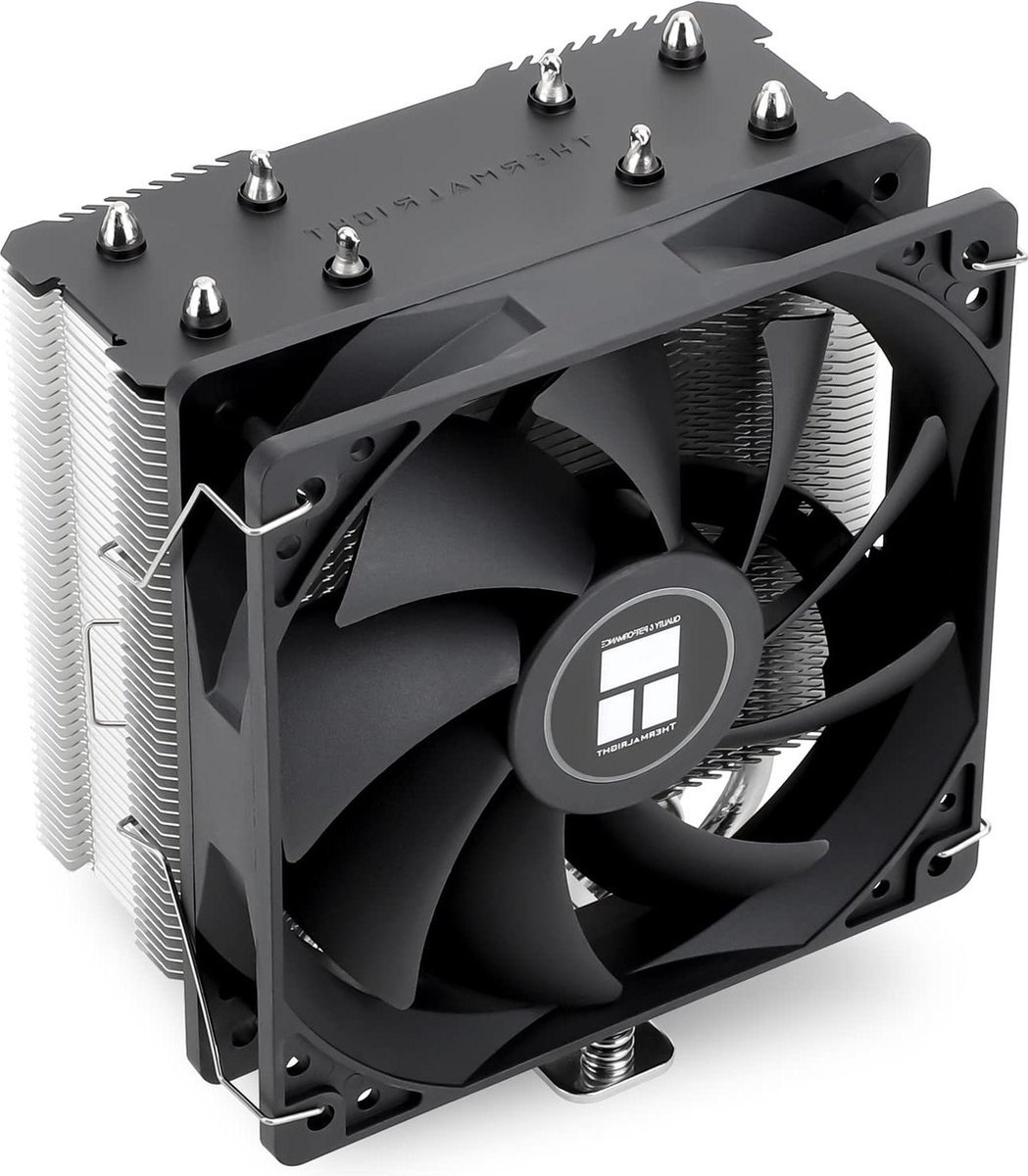  120 Se Cpu-Luchtkoeler Ax120 Se- 4 Heatpipes-Tl-C12C Pwm Stille Ventilator-S-Fdb Lagers-148 Mm Hoog-Voor Amd Am4 Am5-Intel 1150 1511-1155 1200 1700 Lga1700