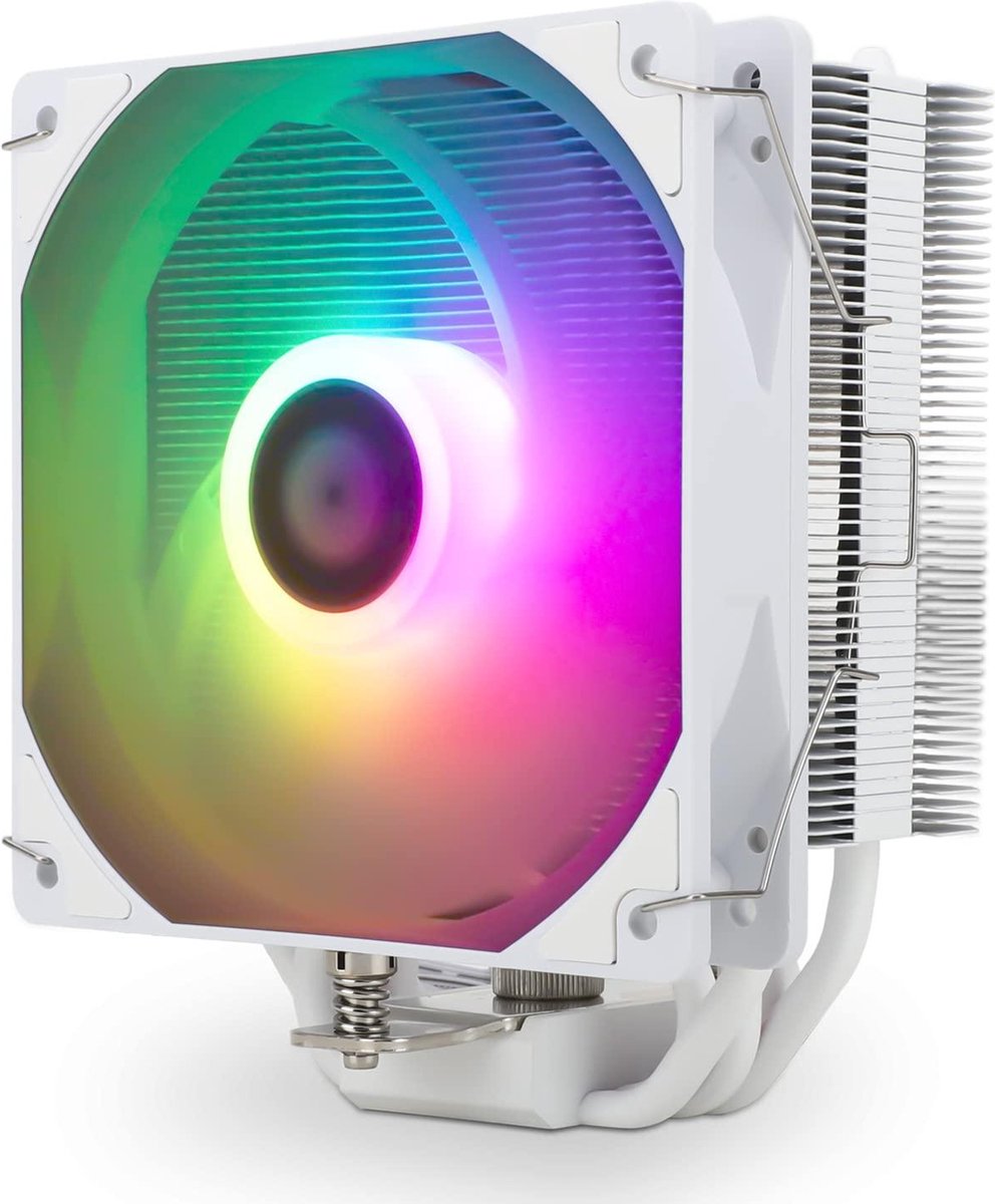 Thermalright Phantom Spirit 120 SE White ARGB Dual Tower CPU Luchtkoeler (7 Heatpipes) - afbeelding 3