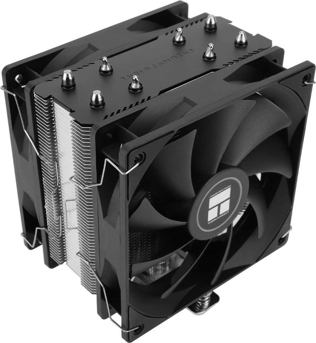  120 V2 Plus Cpu-Luchtkoeler - 4 Heatpipes - Double Pwm Stille Ventilator - S-Fdb Lagers - Amd Am4 Am5/Intel 1700/1150/1151/1200