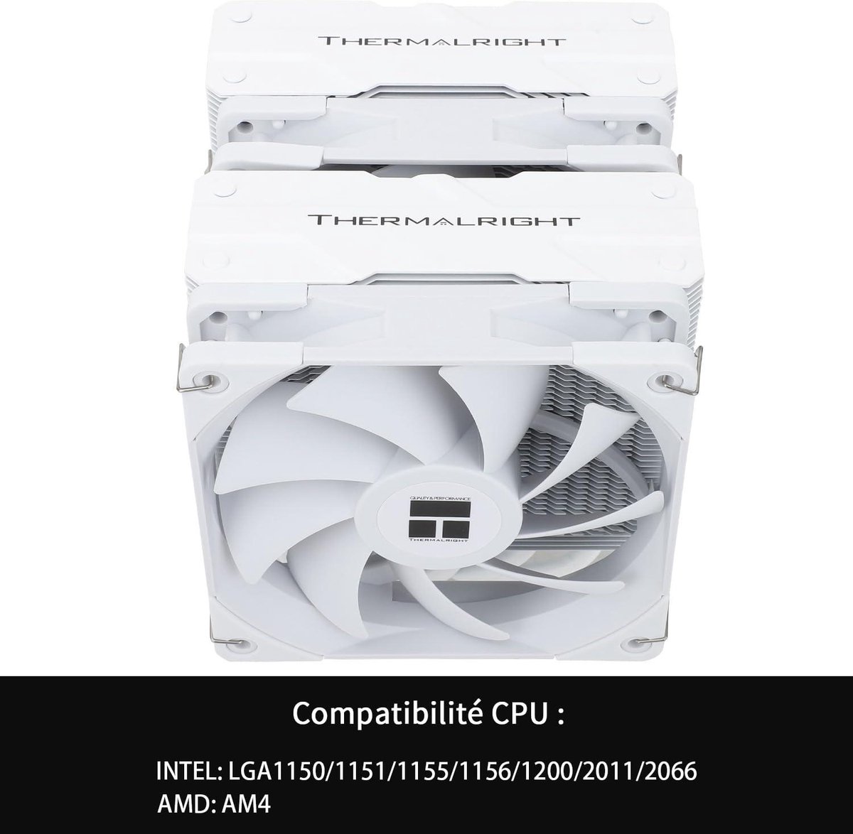 Thermalright Peerless Assassin 120 Digital ARGB White CPU Air Cooler 265W TDP - afbeelding 4