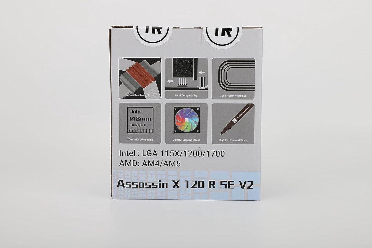 Thermalright Assassin X 120 Refined SE ARGB V2 CPU Air Cooler - afbeelding 10