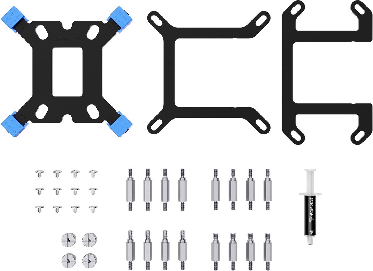 Gamdias Chione P5-360 360mm Waterkoeler (Black) - afbeelding 2