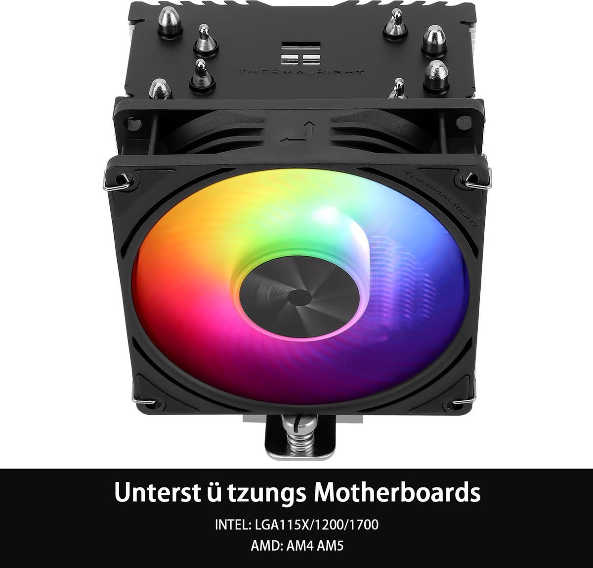 Thermalright Assassin X 90 SE ARGB CPU Luchtkoeler met 4 Heatpipes - afbeelding 4