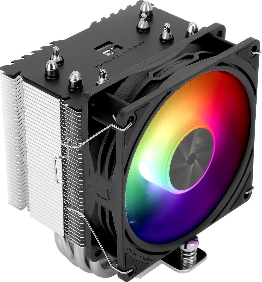  90 Se Argb Cpu-Luchtkoeler 4 Heatpipes Tl-P9-S Pwm Argb Ventilator-Koellichaam- Aghp 4.0-Technologie Voor Amd Am4 Am5/Intel Lga 1150/1151/1200/1700