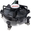 AK-955A-BV2 koelsysteem voor computers Processor Luchtkoeler 9 cm Aluminium, Black 1 stuk(s)