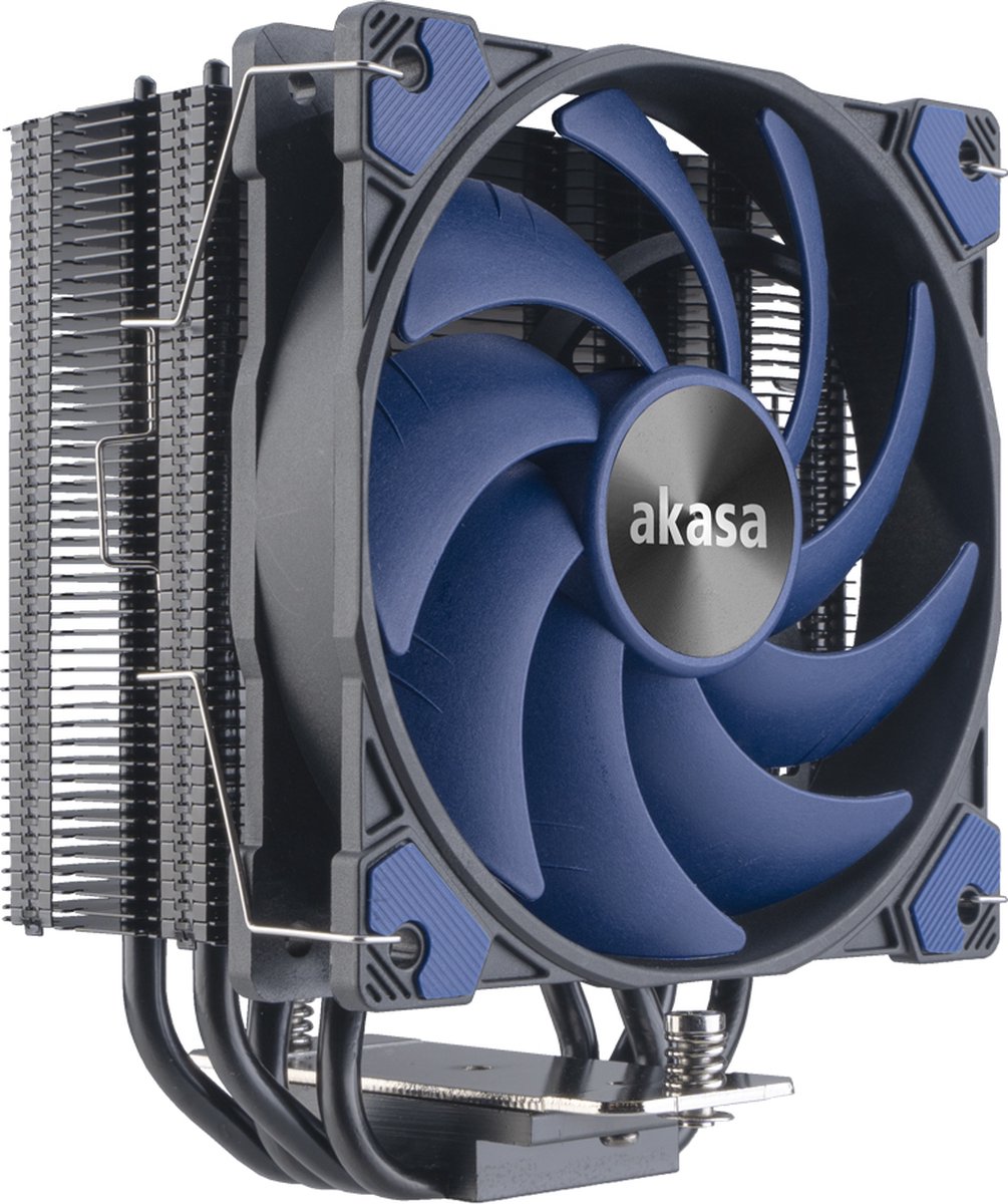 Alucia H4 Plus 120mm PWM CPU Luchtkoeler - 4 Heatpipes, 185W TDP - afbeelding 2