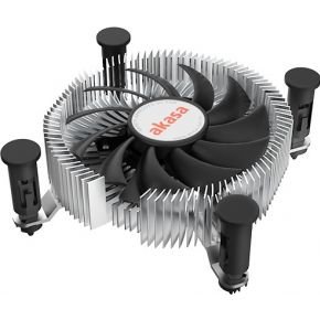 Akasa Akasa Low-Profile And Compact, Aluminium Intel Lga1700 Mini-Itx Cooler, Up To 35W Tdp