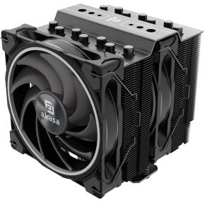 Akasa Soho H7, Premium Dual Tower 7-Heatpipe Cpu Cooler With Addressable Rgb - afbeelding 2