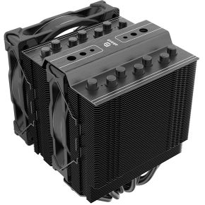 Akasa Soho H7, Premium Dual Tower 7-Heatpipe Cpu Cooler With Addressable Rgb - afbeelding 5