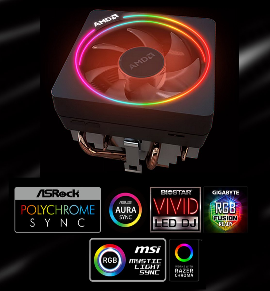 Wraith Prism CPU-koeler (Black) - afbeelding 6