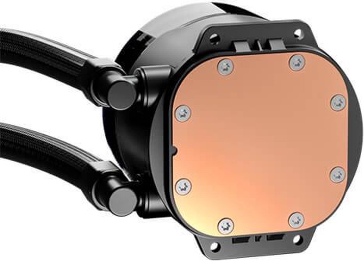 Vortex 240 ARGB All-in-One Liquid CPU Cooler Black 240mm Waterkoeler (Black) - afbeelding 4