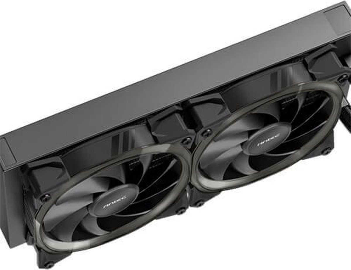 Vortex 240 ARGB All-in-One Liquid CPU Cooler Black 240mm Waterkoeler (Black) - afbeelding 9