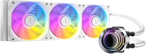 Antec vortex lum 360 waterkoeling 2 orig - Antec Vortex Lum 360 ARGB 360mm Waterkoeler (White)