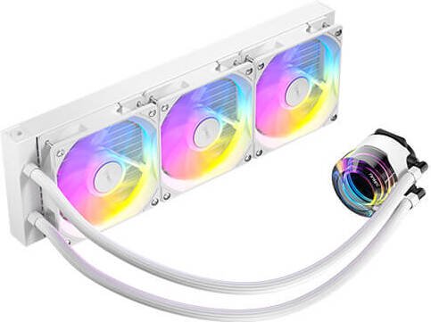 Antec vortex lum 360 waterkoeling - Antec Vortex Lum 360 ARGB 360mm Waterkoeler (White)