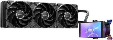 Antec vortex view 360 waterkoeling - Antec Vortex View 360 AIO Liquid CPU Cooler 360mm Waterkoeler (Black)