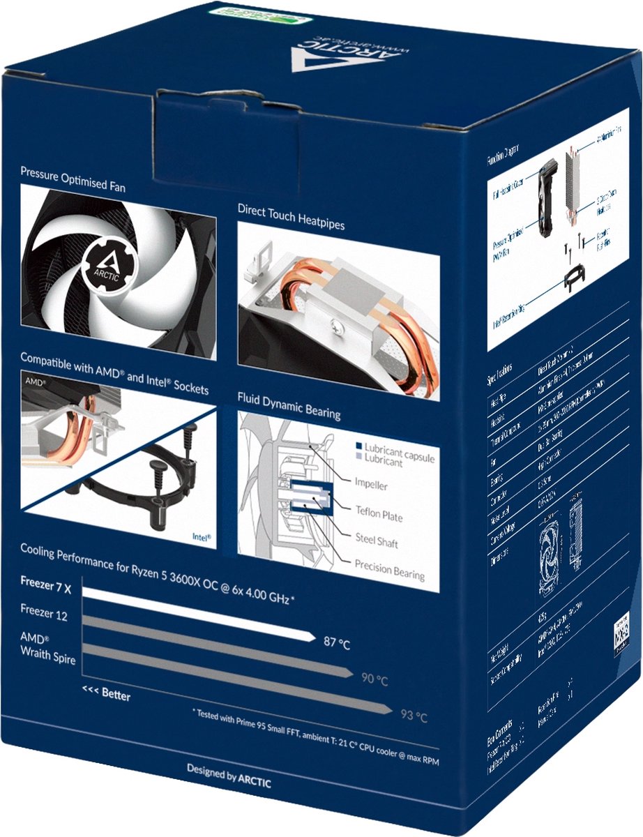 Arctic - Cpukoeler - Freezer 7X - afbeelding 8