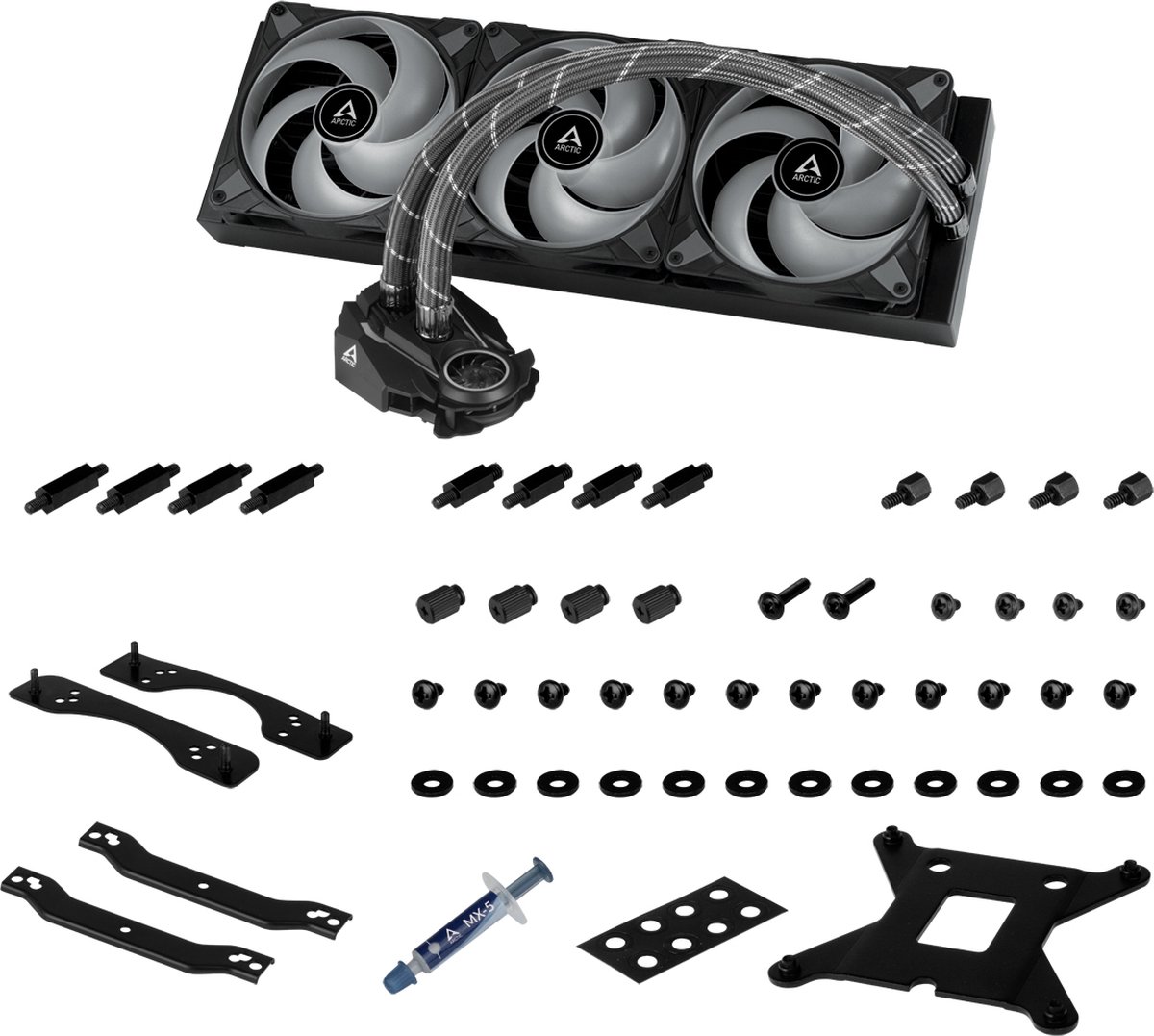 Arctic Liquid Freezer Ii 420 A-Rgb - Vloeistofkoelsysteem Processor - Afmeting koeler - afbeelding 2