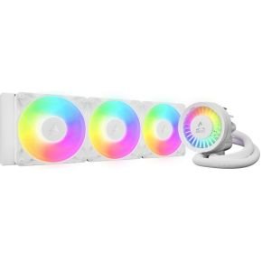 Arctic Arctic Liquid Freezer Iii Pro 360 A-Rgb White - Vloeistofkoelsysteem Processor - Afmeting Radiator: 360 Mm - Intel Lga: 1851, 1700 - Amd Am5, Am4 - 3X P12 Pro Argb Fans - Wit