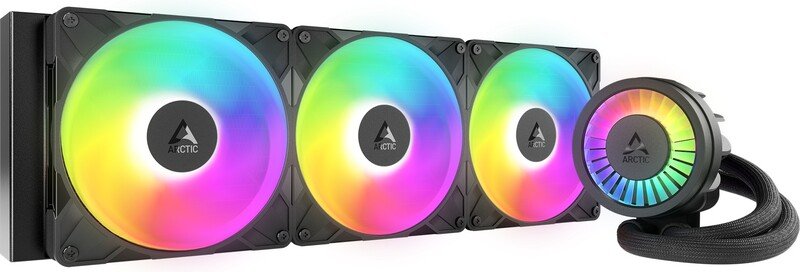 Arctic liquid freezer iii pro 420 bla 60317 - ARCTIC Liquid Freezer III Pro 420 A-RGB 420mm Waterkoeler (Black)
