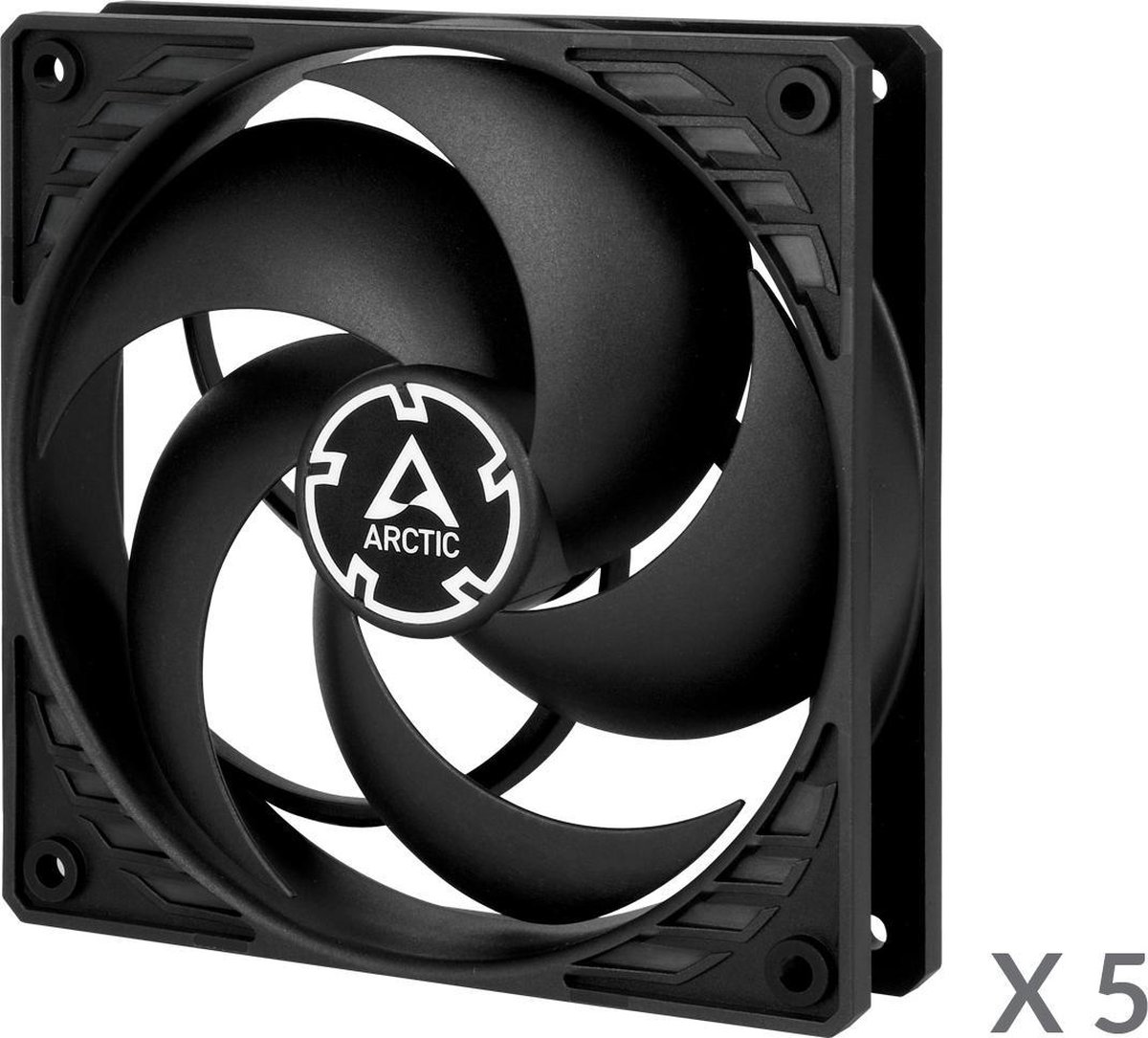 Arctic P12 Value Pack Computer Behuizing Koeler 12 Cm Zwart - afbeelding 4