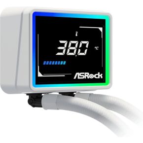 Challenger White 240 Digital AIO Liquid Cooler 240mm Waterkoeler (White) - afbeelding 5