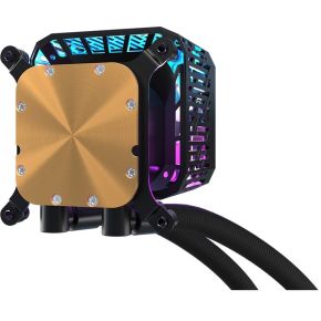 Phantom Gaming 360 LCD AIO Liquid Cooler 360mm Waterkoeler (Black) - afbeelding 7