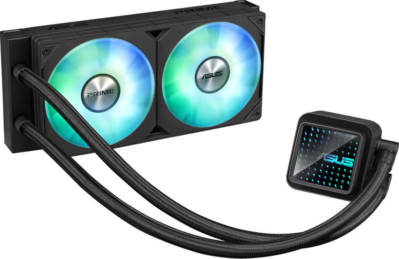 Asus prime lc 240 zwart - ASUS Prime LC 240 ARGB 240mm Waterkoeler (Black)