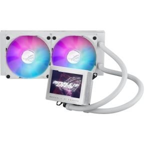 ASUS Asus Rog Ryujin Iii 240 Argb White Edition - Afmeting Radiator 240Mm - Voor Intel Lga 1700, 115X - Amd Am5, Am4 - 2 X 120 Mm Rgb Fans - Rgb