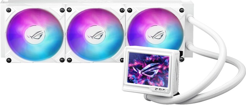 Asus rog ryujin iii 360 extreme wat 60162 2 orig - ASUS ROG Ryujin III 360 ARGB Extreme White 360mm Waterkoeler (White)