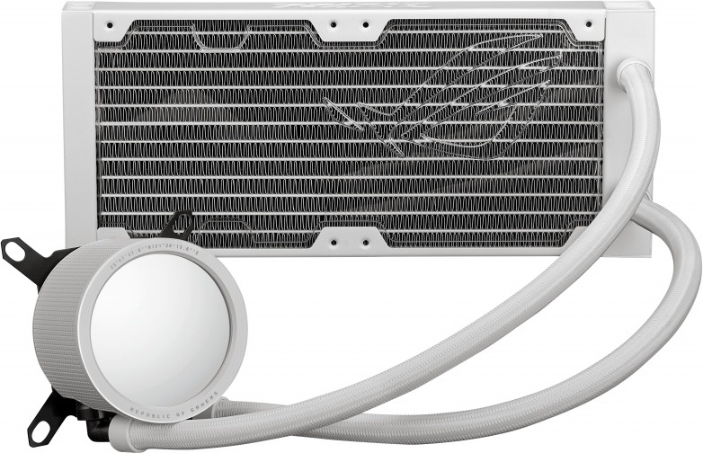 Asus rog ryuo iii 240 waterkoeling 60325 3 orig - ASUS ROG Ryuo III 240 ARGB White Edition 240mm Waterkoeler (White)