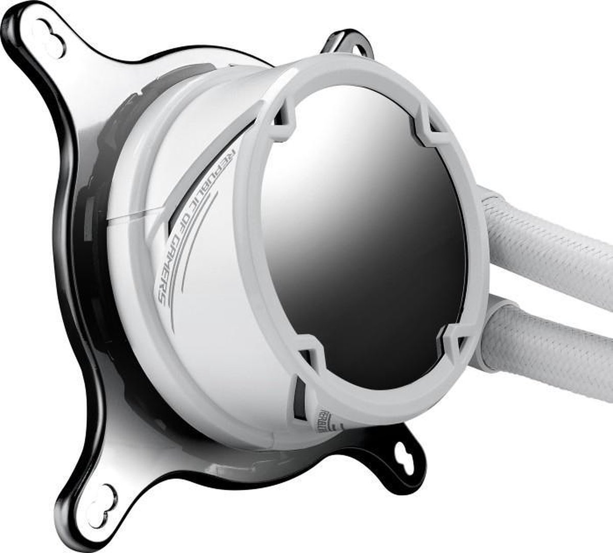 Asus - Rog Strix Lc 360 Rgb White Edition All-In-One Liquid Cpu Cooler With - afbeelding 8