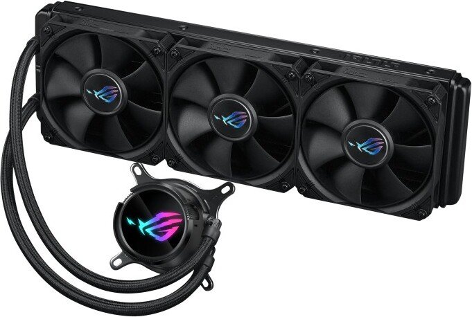 Asus rog strix lc iii 360 waterkoel 60195 - ASUS ROG Strix LC III 360 360mm Waterkoeler (Black)