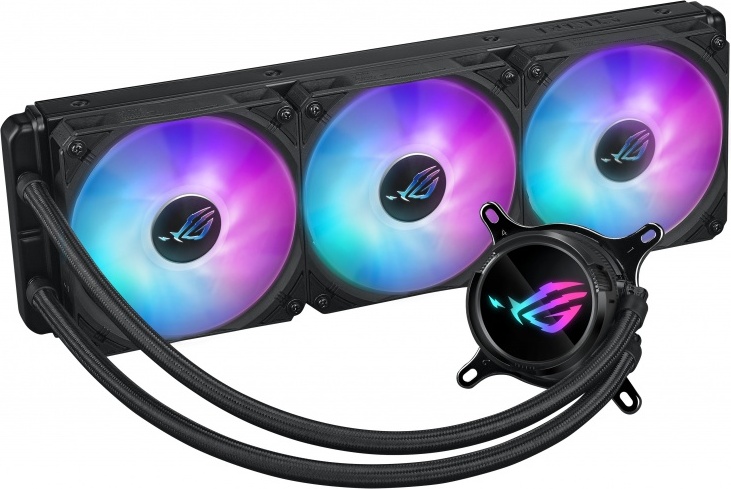 Asus rog strix lc iii 360 waterkoel 60196 2 orig - ASUS ROG Strix LC III 360 ARGB 360mm Waterkoeler (Black)