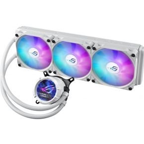 ASUS Asus Rog Strix Lc Iii 360 Argb White Edition Computer Behuizing Alles-In-Één Vloeistofkoeler 12 Cm Wit